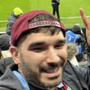 Jorge Rodrigues, a Burnley FC fan for a decade, travelled from his home in the USA to watch his first game at Turf Moor