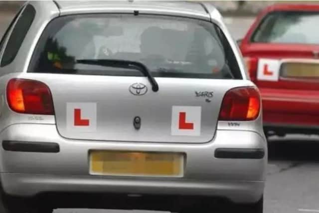 Learner drivers (file picture)