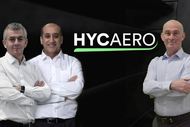 Stephen Kelly, Operations Director, Ayub Bahadur, Financial Director, Andrew Bailey, Managing Director and Kieran Rigby, General Manager at Hycrome