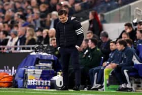 Parker looks dejected during Burnley's recent defeat to Everton (Photo by Carl Recine/Getty Images)