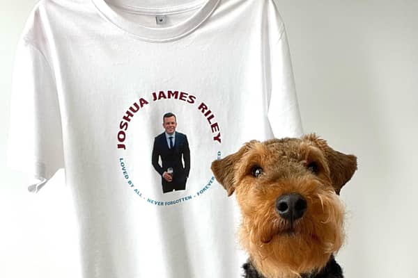 Welsh terrier Albus will be walking up Pendle Hill five times in one day for charity next month with his owner Josh Stevenson. The pair are doing the walk in memory of Josh's friend, Josh Riley, who died last month.