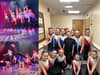 Ribble Valley pupils celebrating after winning the Mechanics Dance Festival in Burnley