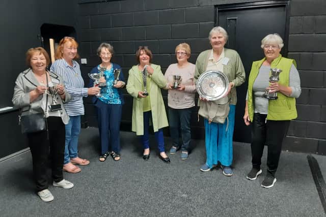 Oswaldtwistle and Whalley WI members