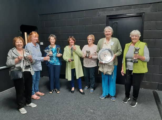 Oswaldtwistle and Whalley WI members