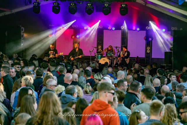 Music lovers enjoy Barnoldswick's returning four-day festival