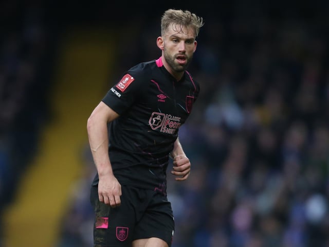 Burnley's Charlie Taylor 

The Emirates FA Cup Fourth Round - Ipswich Town v Burnley - Saturday 28th January 2023 - Portman Road - Ipswich