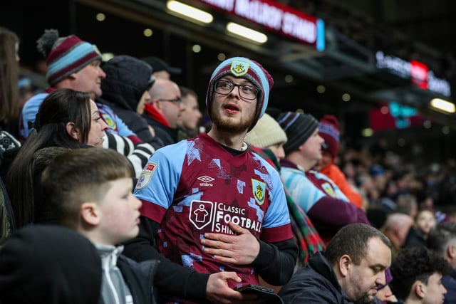 Burnley fans watch on

Photographer Alex Dodd/CameraSport

The EFL Sky Bet Championship - Burnley v Watford - Tuesday 14th February 2023 - Turf Moor - Burnley

World Copyright © 2023 CameraSport. All rights reserved. 43 Linden Ave. Countesthorpe. Leicester. England. LE8 5PG - Tel: +44 (0) 116 277 4147 - admin@camerasport.com - www.camerasport.com