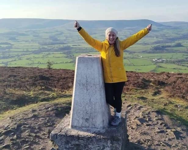 Patricia Anne Hudson, who was known as Trish, has been laid to rest at a Burnley beauty spot three months after her death in America where she had lived for many years