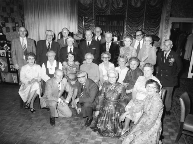 It was a night of festivity and nostalgia for members of the Burnley and District Burma Star Association attending the organisation's annual buffet-dance at the Keighley Green Social Club.