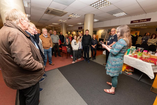 Speeches at the opening of the BFC & Me Exhibit at Burnley Library.
