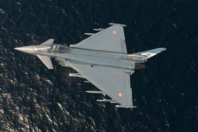 In action, the Eurofighter Tycoon