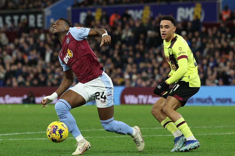 For Amdouni, 59
So unfortunate to concede the penalty at the end on his return to Villa Park. Received a healthy reception from the home fans when he came on.