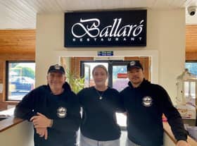 Simon Widdup, Sionny Williams and Francesco Tutrone, owners of Ballaro' in Barracks Road, Burnley.