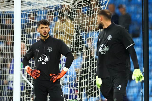 Trafford now finds himself behind Gianluigi Donnarumma (Photo by Dan Istitene/Getty Images)