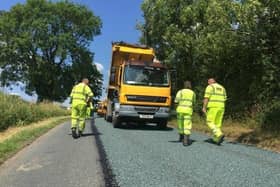 A tranche of the additional road repair funding for Lancashire has already been set aside for surface dressing work