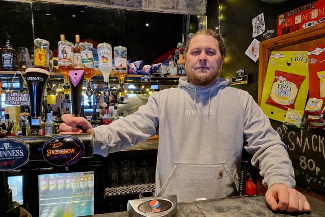 Jonny Bruce, owner of Sanctuary in Cow Lane, Burnley, says it was heart-breaking to discover that someone had broken into his town centre bar twice in a week.