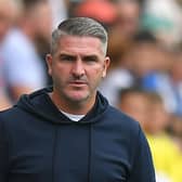 PNE manager Ryan Lowe at Deepdale.