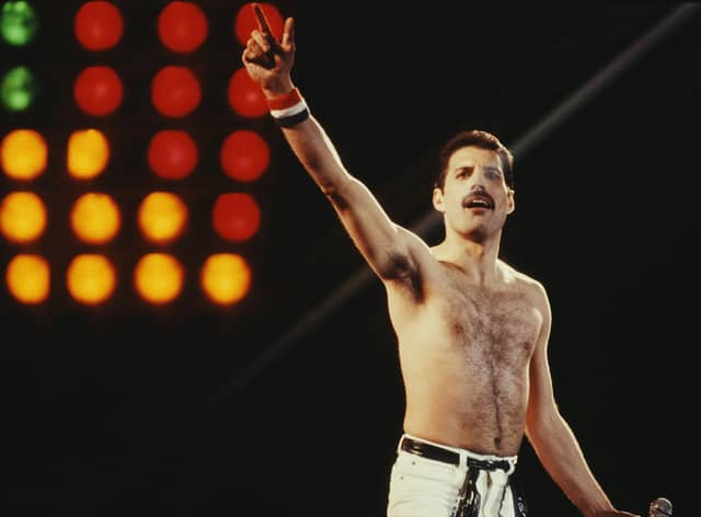 An amazing outdoor cinema experience is set to rock Towneley Park.
Bohemian Rhapsody - a foot-stomping celebration of Queen, their music and their extraordinary lead singer Freddie Mercury - will be screened on Sunday on  a giant cinema screen under the stars.
The film traces the meteoric rise of the band through their iconic songs and revolutionary sound and culminates in their iconic performance at Live Aid.
Gates open at 6-30pm and the film starts shortly after sunset.
There will be music to enjoy before the movie with a soundtrack of songs from the 70s and 80s.
Other film showings this weekend are:
Friday, 6-30pm: West Side Story;
Saturday, 6-30pm: Mamma Mia
To book go to www.eventbrite.co.uk
Picnics welcome.
Film certificate 12A. Under 16s must be accompanied by an adult.
The event will go ahead if it's raining.
No seating provided unless you have VIP tickets. Blankets and camping chairs are allowed.
On-site toilets will be available including accessible facilities.
With the exception of guide dogs, no dogs or any other animals are allowed.
For more details go to: www.adventurecinema.co.uk/venues/towneley-park
Pictured is the real Freddie Mercury, taken by Keystone/Hulton Archive/Getty Images.