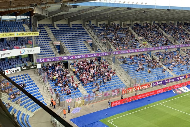 The lucky 300 Burnley fans that quickly snapped up the allocated tickets