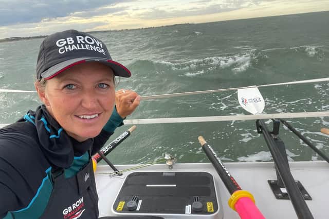 Emma Wolstenholme from Burnley skippered a team of six who set a new Guinness World Record for the fastest female team to complete the GB Row Challenge