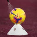 Premier League match ball. (Photo by John Walton - Pool//Getty Images)