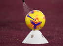 Premier League match ball. (Photo by John Walton - Pool//Getty Images)