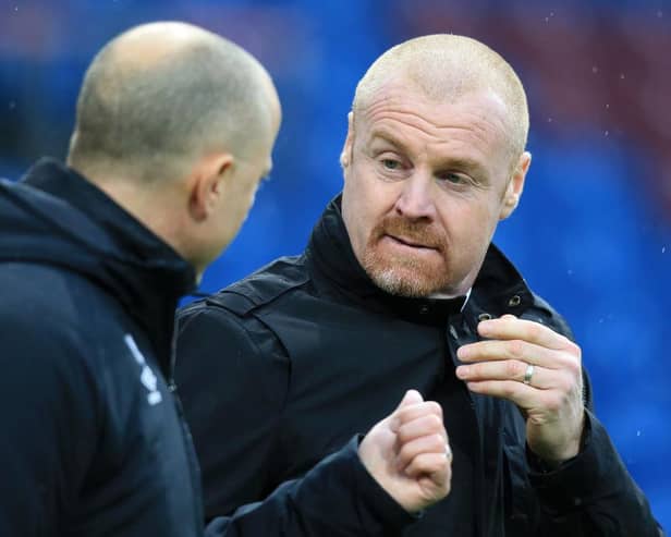Burnley manager Sean Dyche. (Photo by Lindsey Parnaby - Pool/Getty Images)