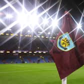 BURNLEY, ENGLAND - MARCH 01: (EDITORS NOTE: A star filter was used for this image.) General view inside of the stadium ahead of the Premier League match between Burnley and Leicester City at Turf Moor on March 01, 2022 in Burnley, England. (Photo by Alex Livesey/Getty Images)