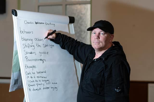 Anthony Horrocks is a recovering addict helped by Church on the Street to come off drugs and now leads the charity's Next Step support group.Photo: Kelvin Lister-Stuttard