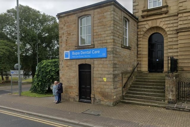 Bupa Dental Care on Red Lion Street, Burnley, has a 4.8 out of 5 rating from 118 Google reviews