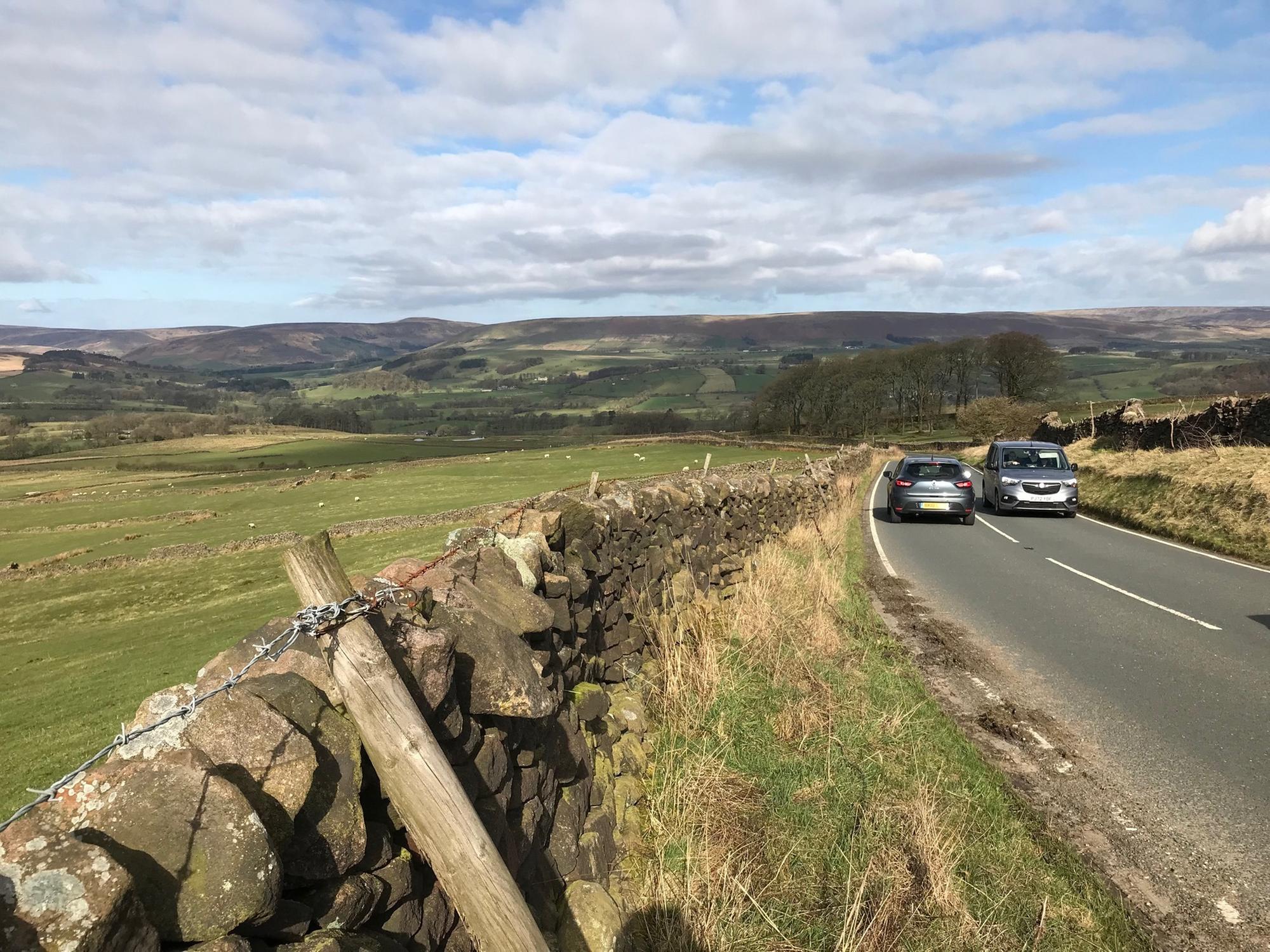 Ground tests along Ribble Valley road and rivers for HARP water tunnel ...