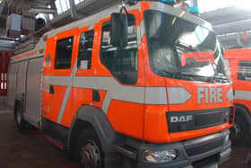 Firefighters were called out to tackle a blaze in an outbuilding in Padiham as temperatures soared yesterday (Bank Holiday Monday).