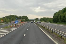 Saqib Hussain Shah died after entering the carriageway of the M65 near junction 10 (Credit: Google)