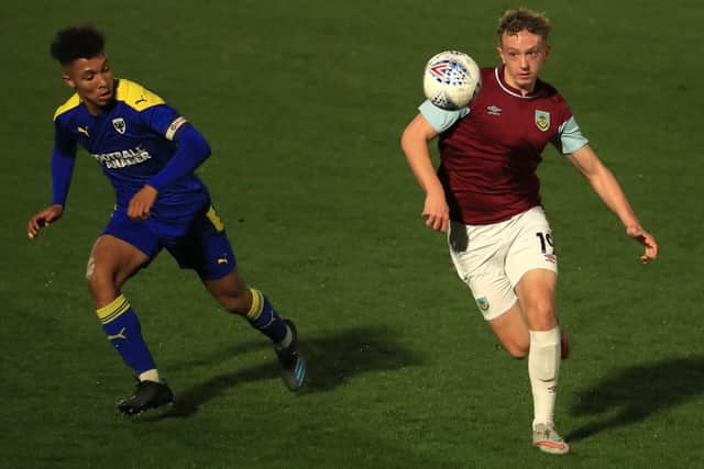 Michael Mellon (right) has joined Morecambe on loan from Burnley Picture: Andrew Redington/Getty Images