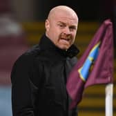 Sean Dyche, Manager of Burnley (Photo by Michael Regan/Getty Images)