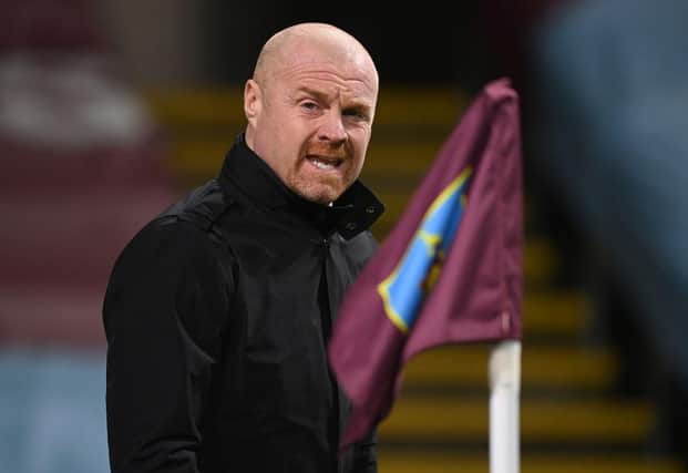 Sean Dyche, Manager of Burnley (Photo by Michael Regan/Getty Images)