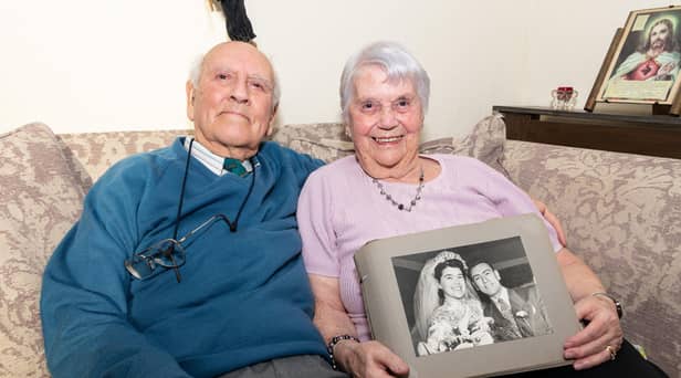 Bill and Dorothy Horrocks are celebrating 70 years of marriage. Photo: Kelvin Stuttard