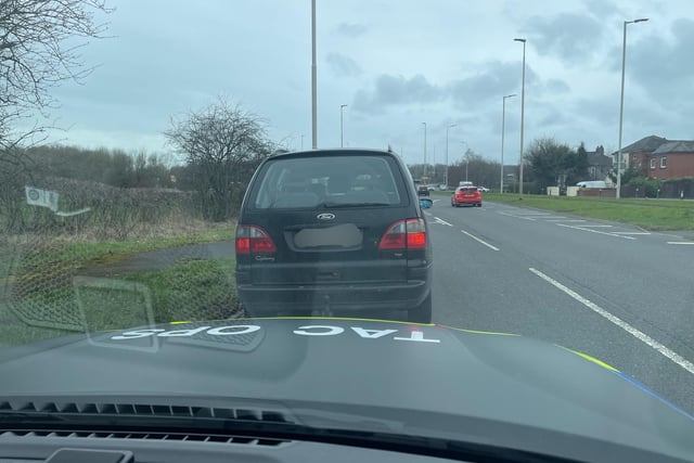 This Ford people carrier had been activating speed cameras all across Lancashire in recent weeks. 
The vehicle was stopped on Preston New Road police patrols who discovered the driver had no insurance, so was issued with a Traffic Offence Report and the vehicle was seized.