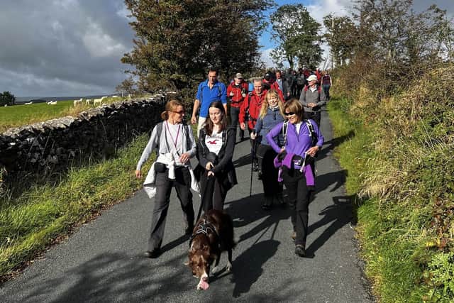 Walkers will gather in Slaidburn on Sunday October 1st for a 10-mile hike exploring the scenic south-eastern boundary of the Area of Outstanding Natural Beauty in rural Lancashire