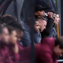 BURNLEY, ENGLAND - MARCH 03: Vincent Kompany the manager of Burnley FC looks on during the Premier League match between Burnley FC and AFC Bournemouth at Turf Moor on March 03, 2024 in Burnley, England. (Photo by Alex Livesey/Getty Images)