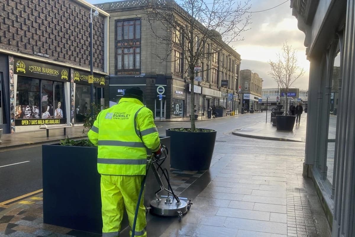 Cheapside Burnley Burnley BID to deep clean shopping hotspots like Hammerton Street and ...
