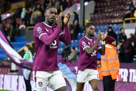 Axel Tuanzebe was absent from Burnley's squad against West Ham on Saturday. Photo: Kelvin Lister-Stuttard