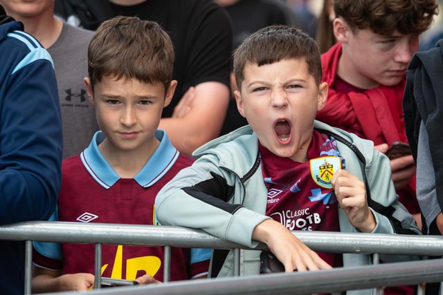 Burnley fans arrive at Turf Moor for Premier League fixture with Tottenham Hotspur. Photo: Kelvin Lister-Stuttard