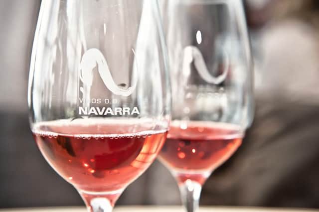 The Spanish wine region of Navarra is famous for its deep pink rosado wines