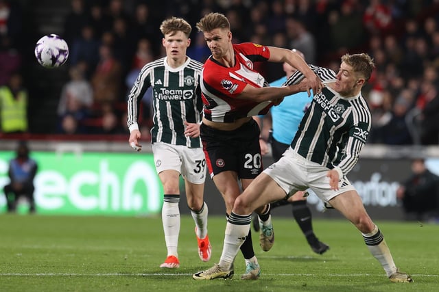 Ajer made it goals in back-to-back Premier League matches when he netted a late, late equaliser for the Bees against Manchester United on Saturday evening. Ajer’s 98th-minute strike followed a solid defensive showing in which the Norwegian made two tackles, one interception, three clearances and three aerial wins.