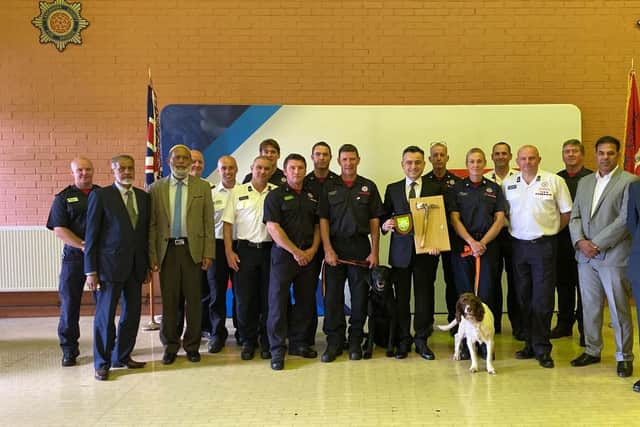 The Turkish Consul General Seyfi Onur Sayin visited the Lancashire Fire and Rescue Service in Chorley where he met the champion firefighters from Lancashire who were part of a wider UK team who selflessly traveled to Turkey, in the aftermath of the devastating earthquake in February 2023.