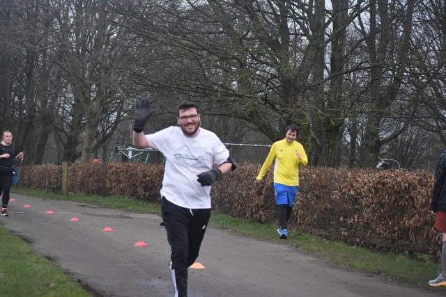 People taking part in Burnley Park Run at Towneley Park. Photo by George Webster.:Burnley Park Run