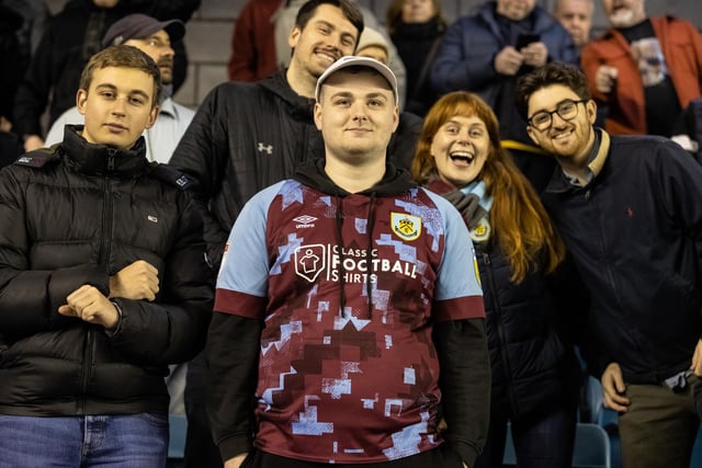 Burnley supporters enjoying the pre-match atmosphere  

The EFL Sky Bet Championship - Millwall v Burnley - Tuesday 21st February 2023 - The Den - London