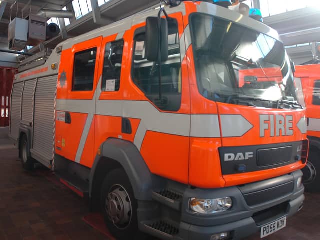 Two fire engines from Earby and Colne attended a road traffic collision on Kelbrook Road, Barnoldswick