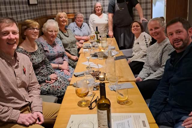 Sharon Russell, who is the Brown Owl for the Third Trinity Brownies and Guides, arranged a fundraising meal with Tom Drinkall who is chef at the Tom’s Table bistro in Clitheroe to help the campaign to save historic Waddow Hall in Clitheroe